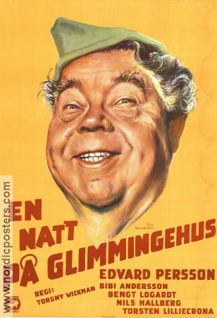 En natt på Glimmingehus 1954 poster Edvard Persson Bibi Andersson Bengt Logardt Torgny Wickman Hitta mer: Skåne