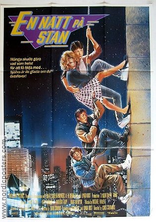 En natt på stan 1987 poster Keith Coogan Elisabeth Shue