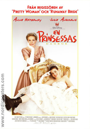 En prinsessas dagbok 2001 poster Anne Hathaway Julie Andrews Hector Elizondo Garry Marshall