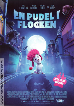 En pudel i flocken 2020 poster Loren Gray Alexs Stadermann Animerat Hundar