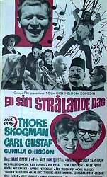 En sån strålande dag 1967 poster Thore Skogman Carl-Gustaf Lindstedt Gunilla Olsson