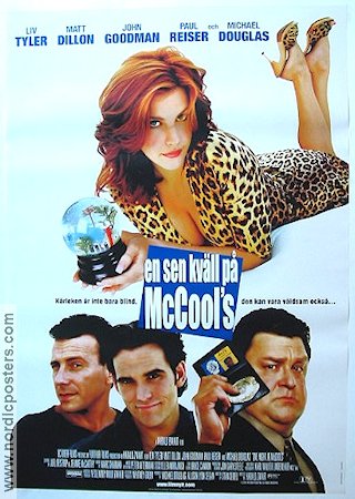 En sen kväll på McCool´s 2001 poster Liv Tyler Matt Dillon Damer