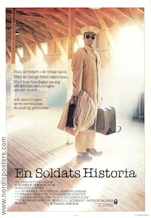 En soldats historia 1984 poster Howard Rollins Adolph Caesar Art Evans Norman Jewison