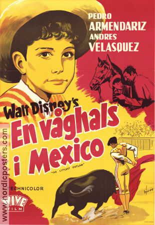 En våghals i Mexico 1955 poster Pedro Armendariz Joseph Calleia Rodolfo Acosta Roberto Gavaldon