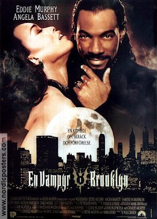 En vampyr i Brooklyn 1995 poster Eddie Murphy Angela Bassett Wes Craven