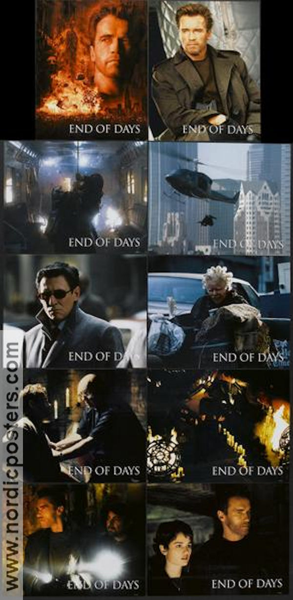 End of Days 1999 lobbykort Arnold Schwarzenegger