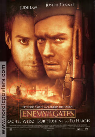 Enemy at the Gates 2001 poster Jude Law Ed Harris Joseph Fiennes Jean-Jacques Annaud Krig Hitta mer: Nazi