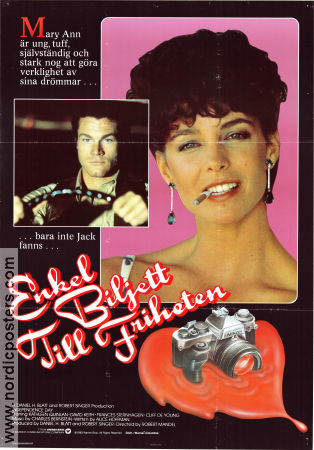 Enkel biljett till friheten 1983 poster Kathleen Quinlan David Keith Frances Sternhagen Robert Mandel