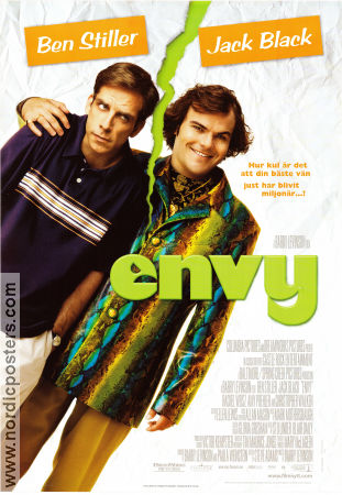 Envy 2004 poster Ben Stiller Jack Black Rachel Weisz Barry Levinson