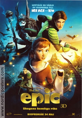 Epic 2013 poster Amanda Seyfried Chris Wedge Animerat