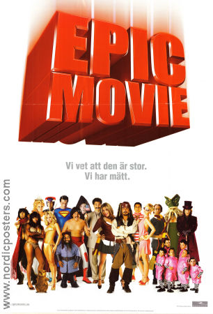 Epic Movie 2007 poster Kal Penn Jennifer Coolidge Fred Willard Jason Friedberg