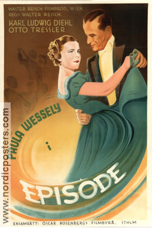 Episode 1935 poster Paula Wessely Karl Ludwig Diehl Walter Reisch Filmen från: Austria