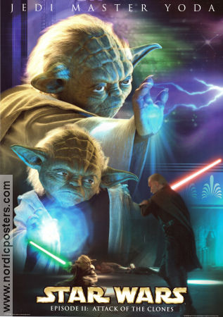 Episode II Attack of the Clones 2002 poster George Lucas Hitta mer: Yoda Hitta mer: Star Wars