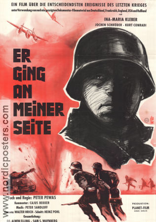 Er ging an meiner Seite 1958 poster Ina Maria Kleber Kurt Conradi Peter Pewas Hitta mer: Nazi Krig