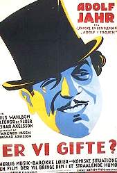 Er vi gifte 1940 poster Adolf Jahr