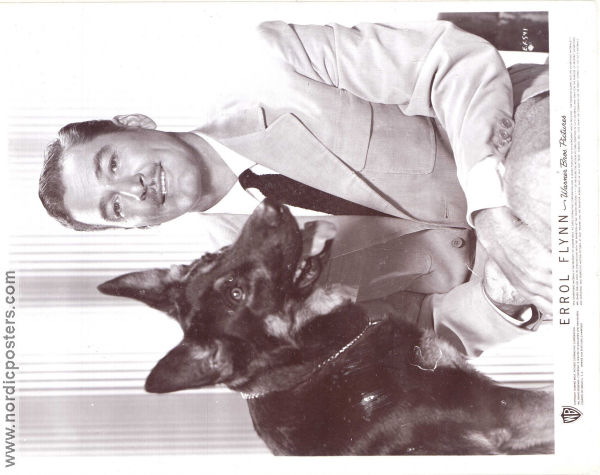 Errol Flynn Warner Brothers 1956 filmfotos Errol Flynn