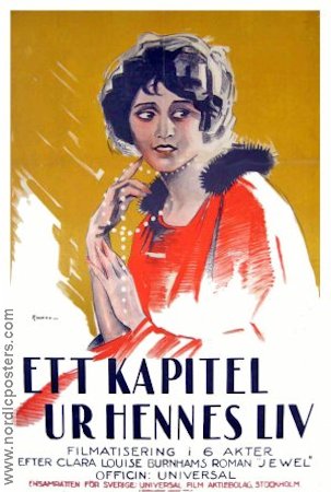 Ett kapitel ur hennes liv 1923 poster Lois Weber Eric Rohman art