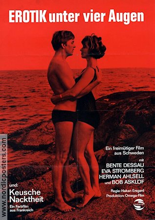 Ett sommaräventyr 1965 poster Bente Dessau Håkan Ersgård