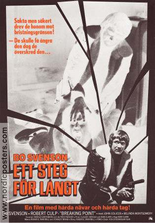 Ett steg för långt 1976 poster Bo Svenson Robert Culp Bob Clark