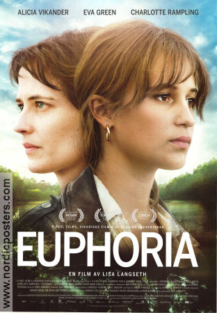 Euphoria 2017 poster Charles Dance Alicia Vikander Eva Green Lisa Langseth