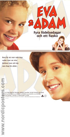 Eva och Adam 2001 poster Ellen Fjaestad Carl-Robert Holmer-Kårell Ulrika Bergman Catti Edfeldt Romantik