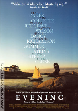 Evening 2007 poster Vanessa Redgrave Toni Collette Claire Danes Lajos Koltai