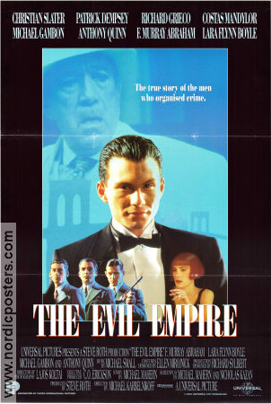 The Evil Empire 1991 poster Christian Slater Patrick Dempsey Rodney Eastman Michael Karbelnikoff