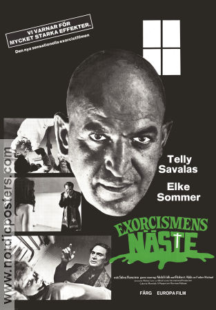 Exorcismens näste 1976 poster Telly Savalas Elke Sommer Mickey Lion