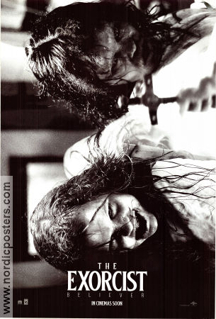The Exorcist: Believer 2023 poster Lafortune Joseph Leslie Odom Jr Gastner Legerme David Gordon Green Religion