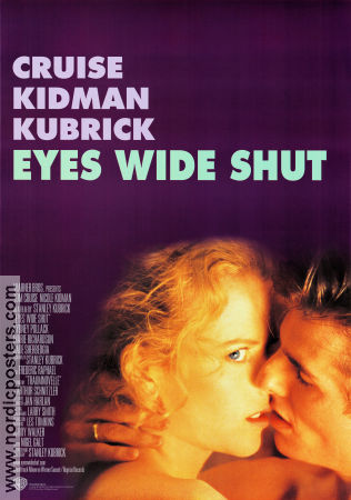 Eyes Wide Shut 1999 poster Tom Cruise Nicole Kidman Todd Field Stanley Kubrick