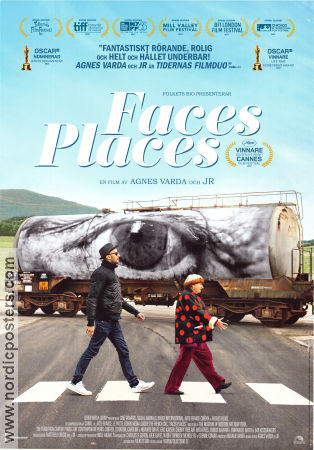 Faces Places 2017 poster Artist Jr Jeannine Carpentier Agnes Varda Dokumentärer