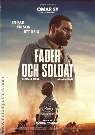 Fader och soldat 2022 poster Omar Sy Alassane Diong Jonas Bloquet Mathieu Vadepied Krig