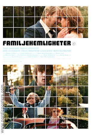 Familjehemligheter 2001 poster Rolf Lassgård Maria Lundqvist Erik Johansson Kjell-Åke Andersson