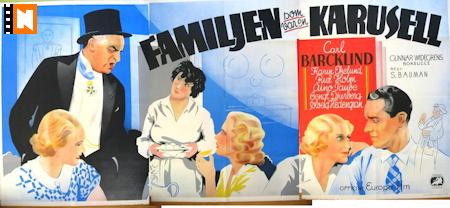 Familjen som var en karusell 1936 poster Carl Barcklind Karin Ekelund Rut Holm Hitta mer: Large poster