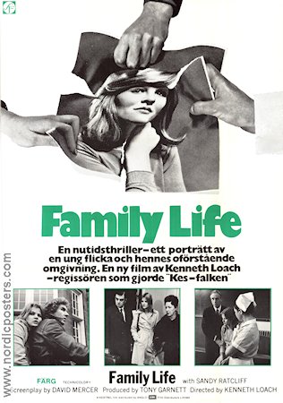 Family Life 1971 poster Sandy Ratcliff Bill Dean Grace Cave Ken Loach