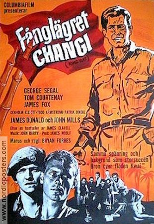 Fånglägret Changi 1965 poster George Segal