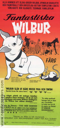 Fantastiska Wilbur 1973 poster Charles A Nichols Filmbolag: Hanna-Barbera Musik: Robert Richard Sherman Animerat Insekter och spindlar Musikaler