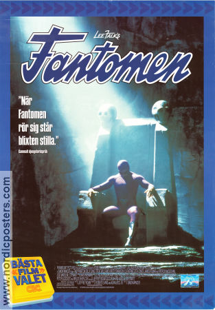 Fantomen 1996 poster Billy Zane Kristy Swanson Treat Williams Simon Wincer Från serier