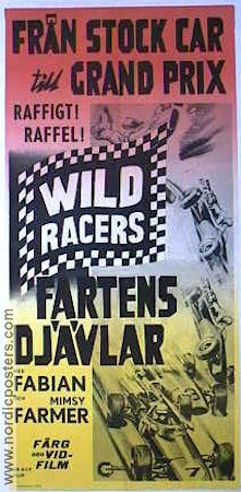 Fartens Djävlar 1968 poster Fabian Bilar och racing