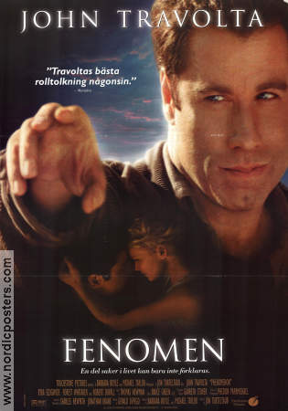 Fenomen 1996 poster John Travolta Kyra Sedgwick Jon Turtletaub