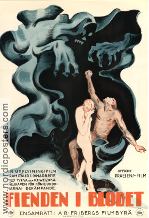 Fienden i blodet 1931 poster Ruth Albu Gretelott Braxis Walter Ruttman Medicin och sjukhus