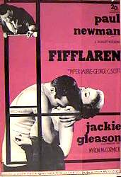 Fifflaren 1961 poster Paul Newman Jackie Gleason Sport