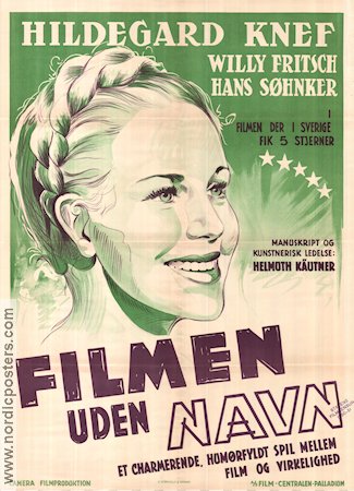 Film ohne Titel 1948 poster Hildegard Knef