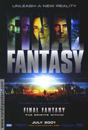 Final Fantasy 2001 poster Ming-Ma Alec Baldwin