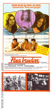 Fixa brudar 1981 poster Yftach Katzur Jonathan Sagall Zachi Noy Boaz Davidson