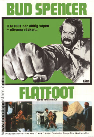 Flatfoot 1973 poster Bud Spencer Steno
