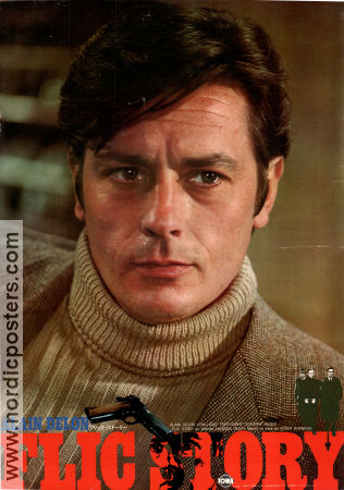 Flic Story 1975 poster Alain Delon Jean-Louis Trintignant Jacques Deray Poliser