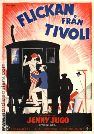 Flickan från tivoli 1929 poster Jenny Jugo Hans Behrendt