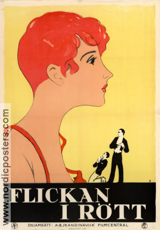 Flickan i rött 1926 poster Raymond Hitchcock Marjorie Daw Allen Dale