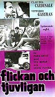 Flickan och tjuvligan 1962 poster Claudia Cardinale Vittorio Gassman